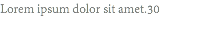 Lorem ipsum dolor sit amet.30
