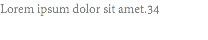 Lorem ipsum dolor sit amet.34