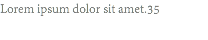 Lorem ipsum dolor sit amet.35
